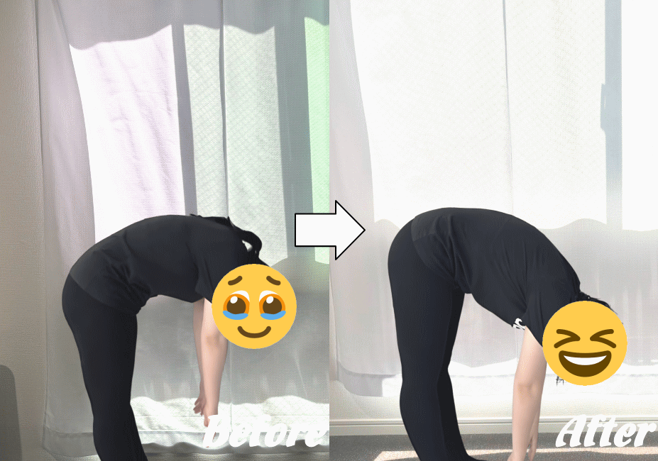 ぎっくり腰の施術の変化４