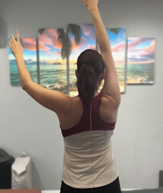 五十肩で来院1回目