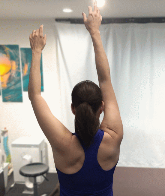 五十肩で来院5回目