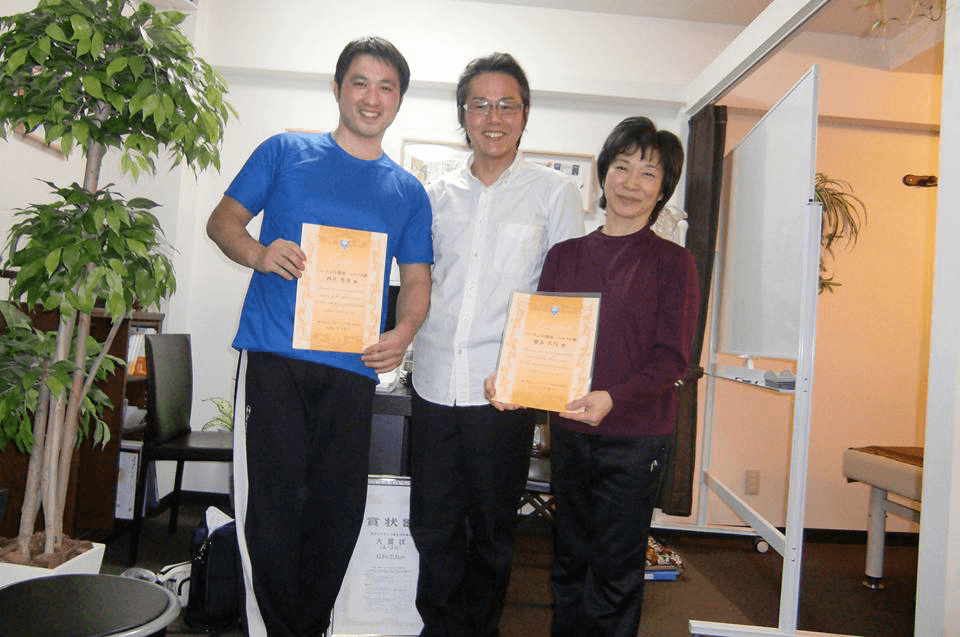 頭蓋骨調整コース受講生卒業2015年